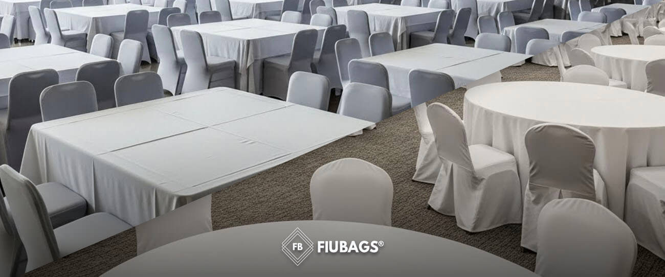 Manteles para Mesa Redonda