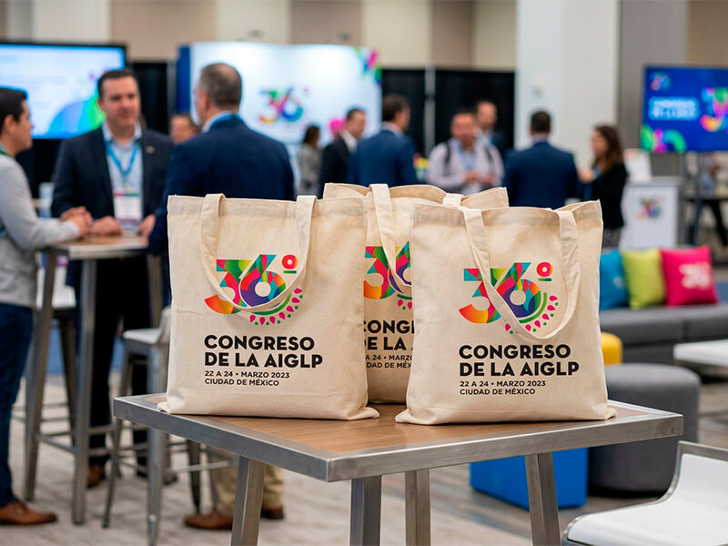 Bolsas personalizadas para el Congreso de la AIGLP
