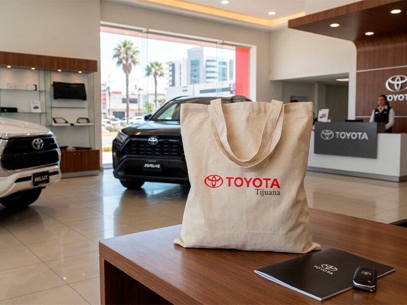 Bolsas personalizadas para Toyota Tijuana