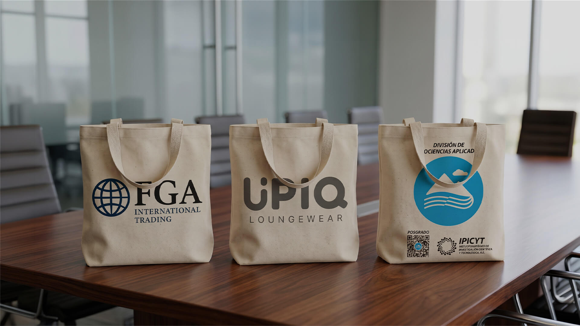 Entregas inmediatas de bolsas de tela Fiubags