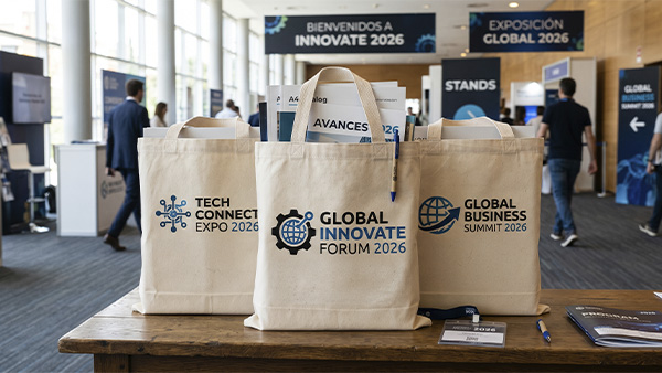 Bolsas personalizadas para eventos corporativos Fiubags