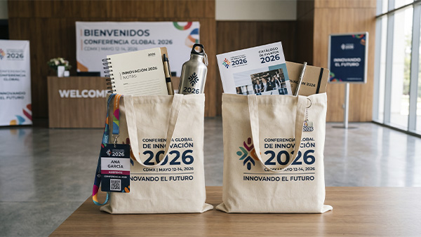 Bolsas personalizadas para eventos corporativos Fiubags