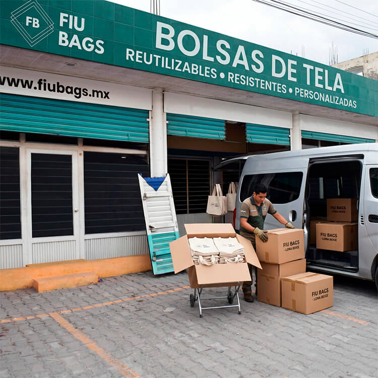 Envío de bolsas Fiubags a toda la república