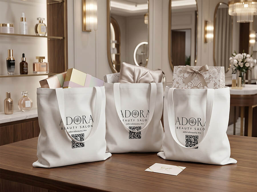 Bolsas de gabardina para retail y boutiques