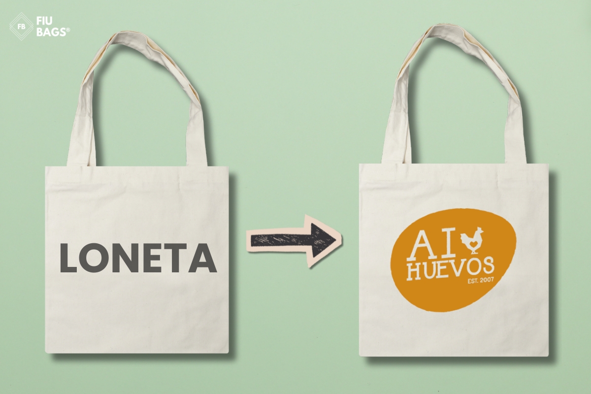 Tote Bags de loneta en Nuevo León FiuBags