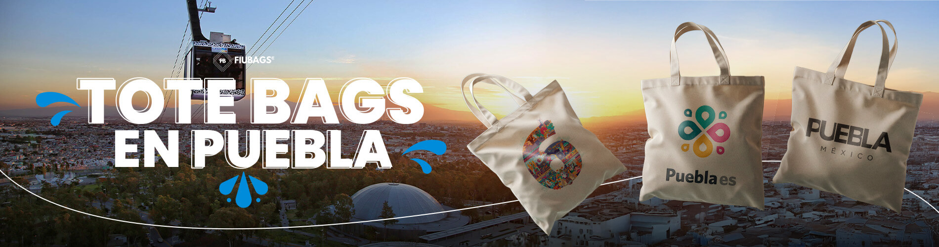 TOTE BAGS DE TELA EN PUEBLA