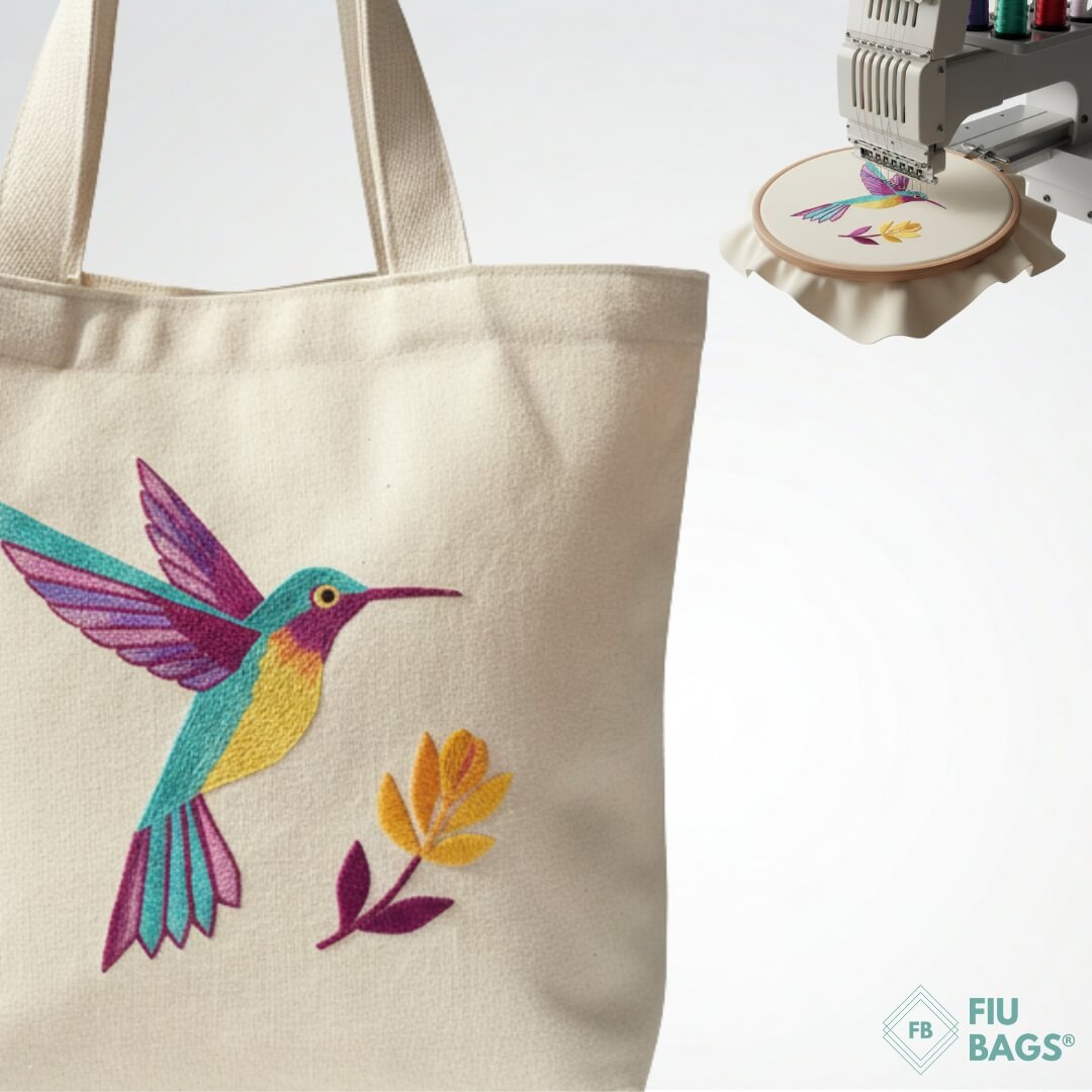 Bordado en Bolsas Fiu Bags