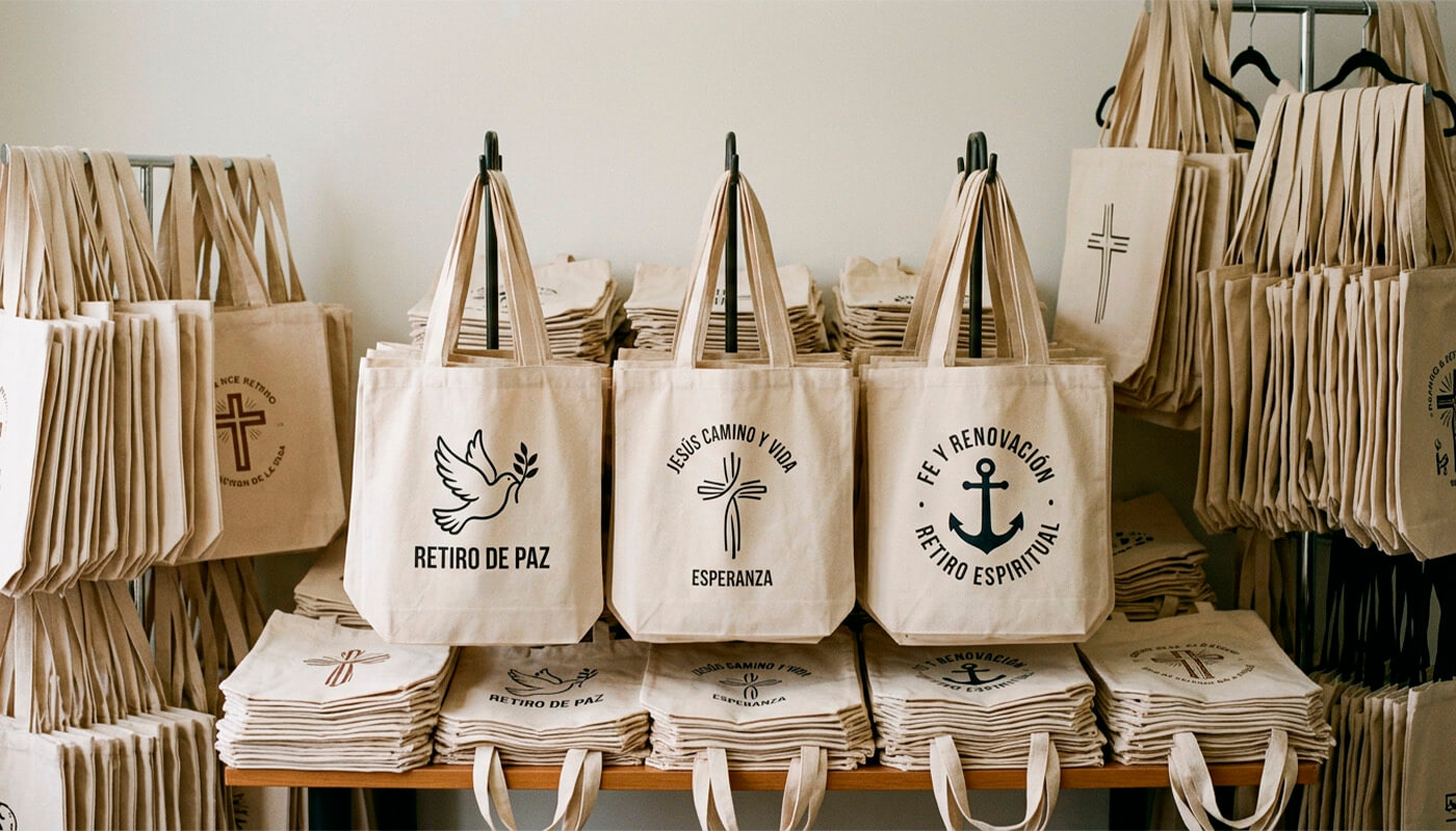 Bolsas para seminarios y retiros al mayoreo Fiubags