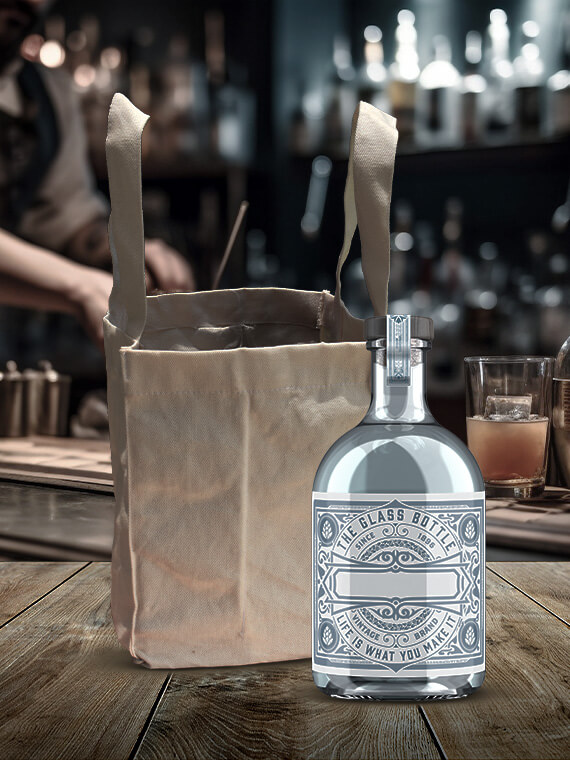 Bolsa Para Botellas de Tequila