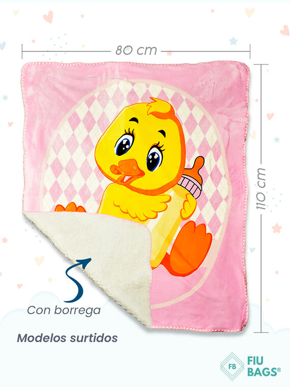 Cobertores con borrega