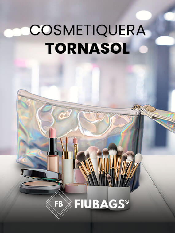 cosmetiquera tornasol fiubags