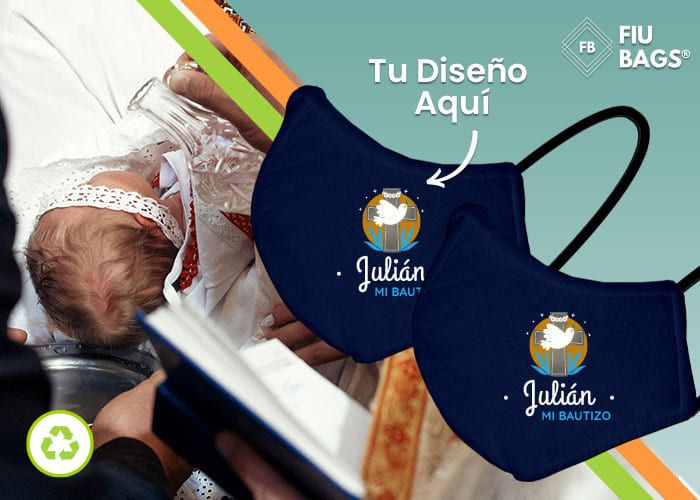 Cubrebocas Para Bautizos