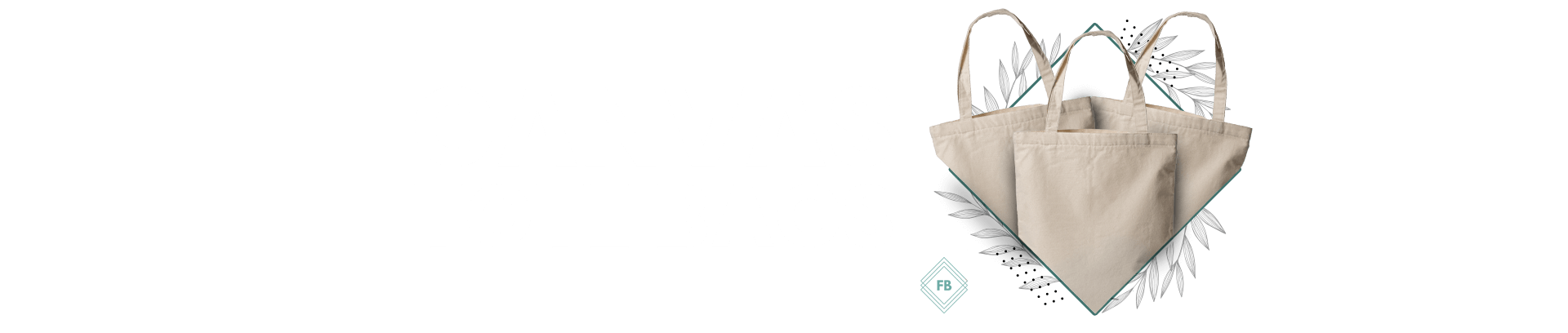 canvas tote bags Fiubags EUA