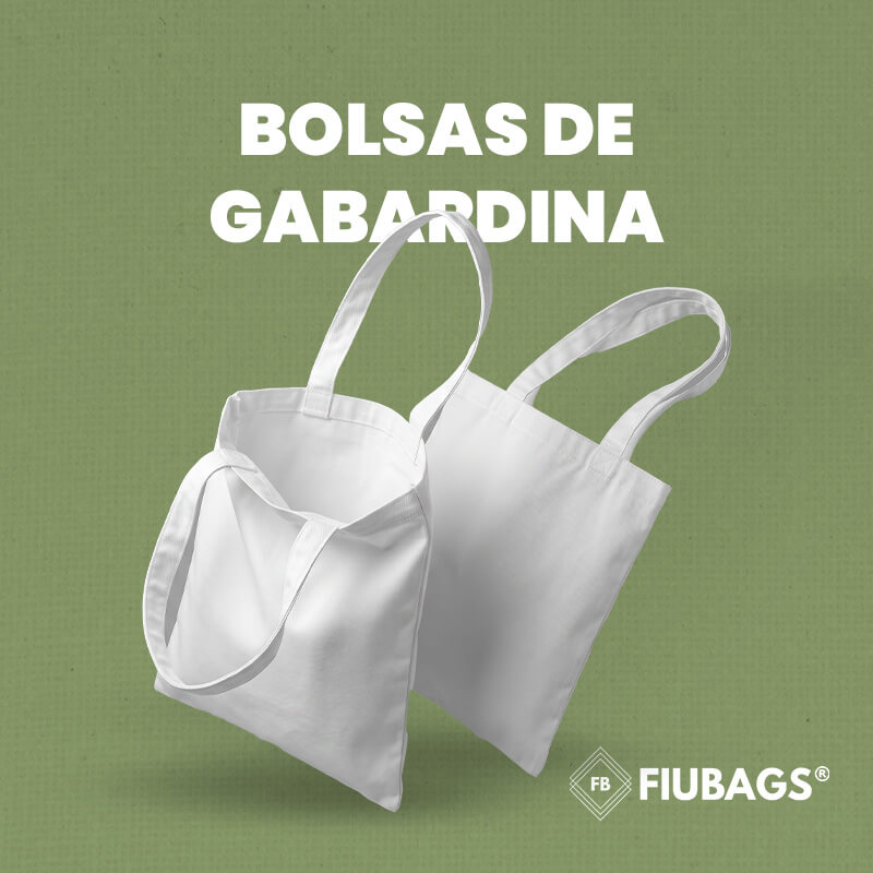 Bolsas de gabardina
