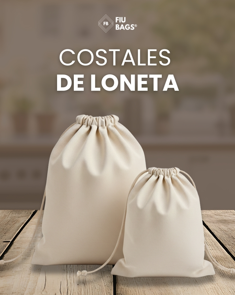 Costales de Loneta Fiu Bags