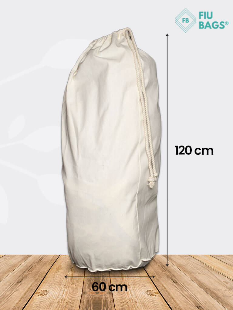 Medida de la bolsa de lavandería Fiubags