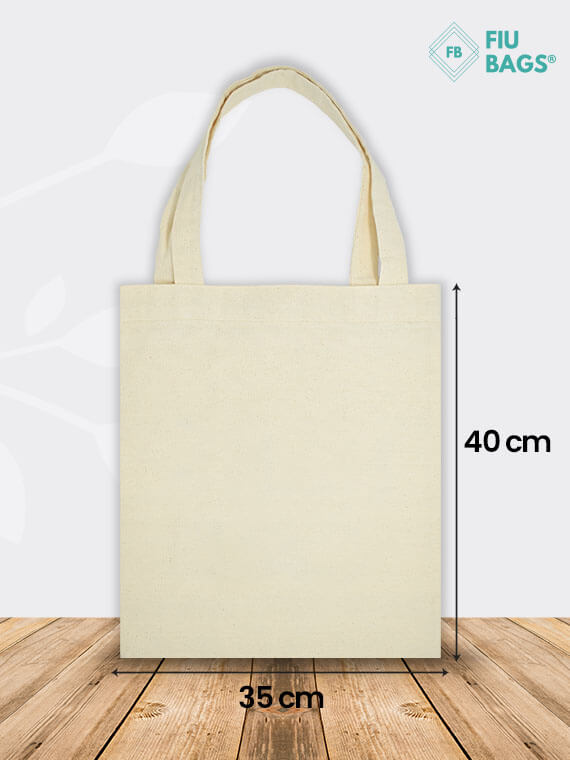 Medida de la bolsa de loneta