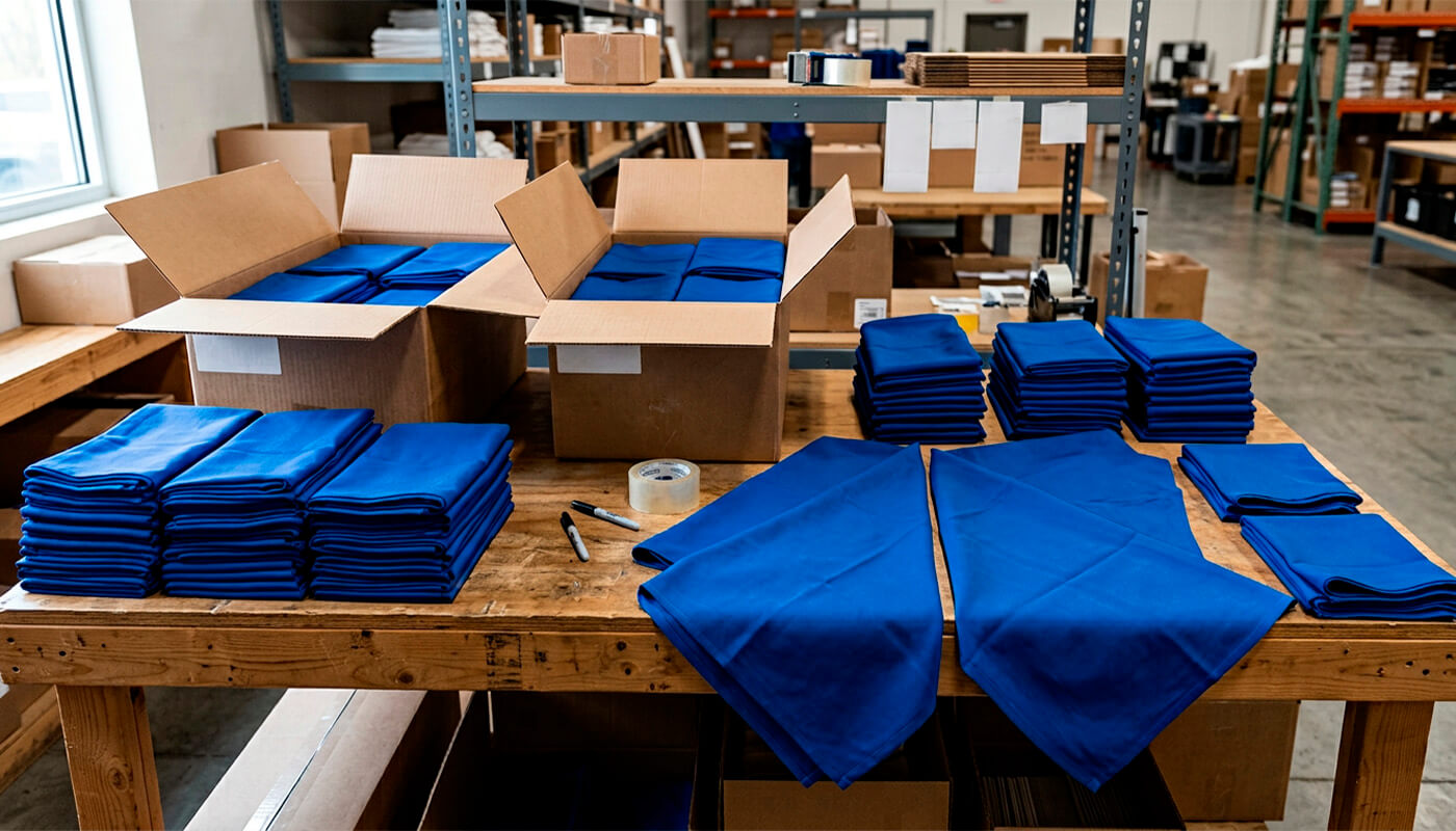 Manteles azul rey al mayoreo