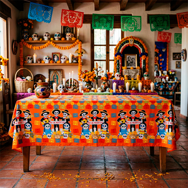 Diseño Mariachis y Ofrenda