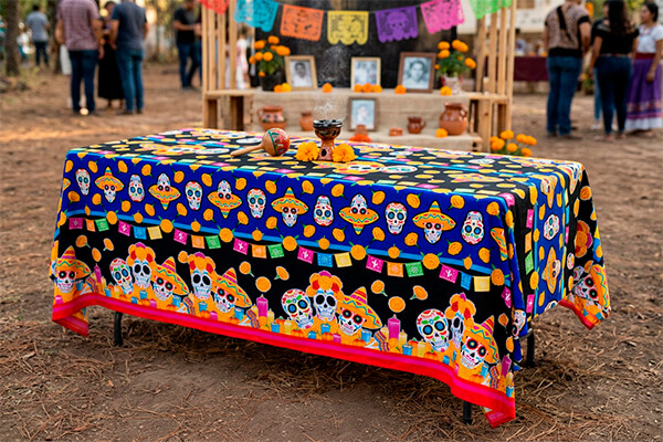 Mesa en evento cultural