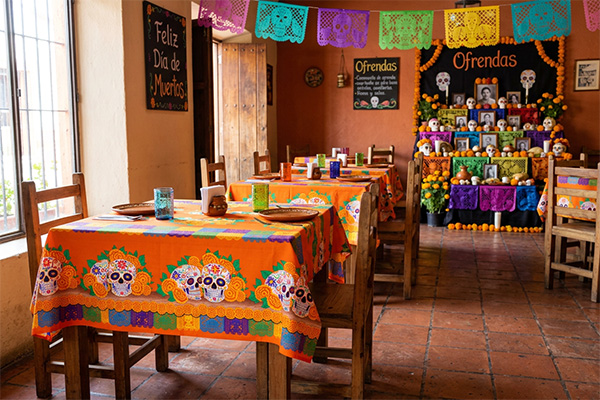 Mesa en restaurante
