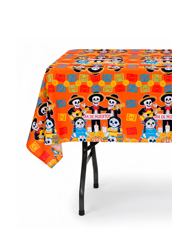 Mantel Día de Muertos para casa