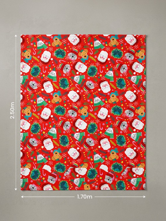 Medidas del mantel navideño de 2.50 m x 1.70 m