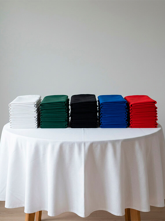 Manteles para Mesa Redonda Fiubags