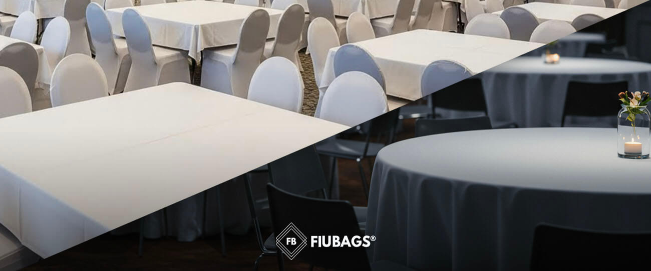 Manteles para Mesa Redonda y Tablón