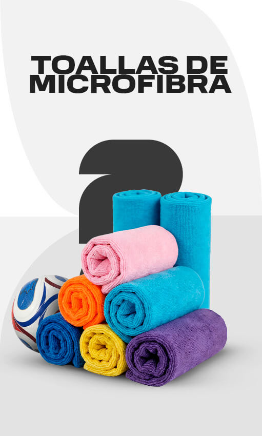 Toallas de microfibra