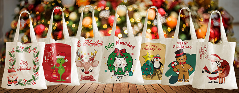 Bolsas De Navidad Con Cordón De Santa Sacks, Bolsas Grandes De Tela