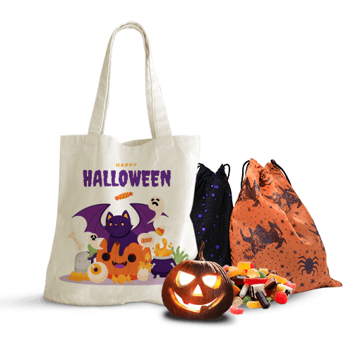 Bolsas para Halloween Fiubags
