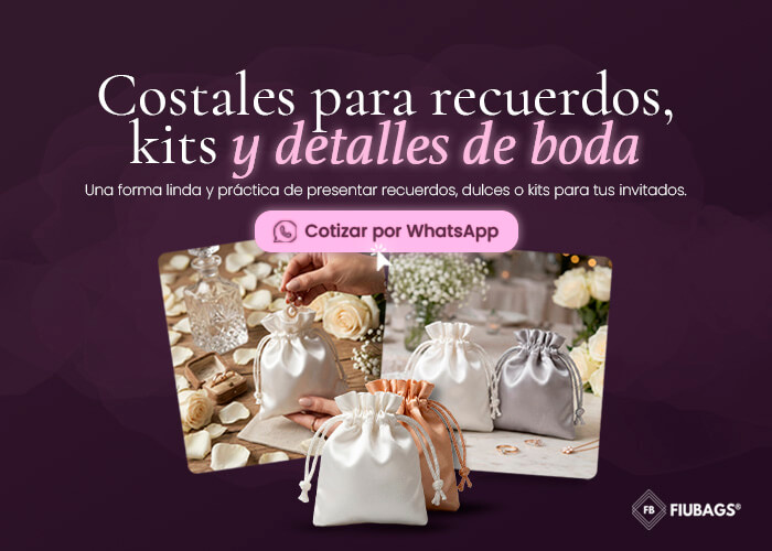 Otros clientes buscan costales para bodas — contáctanos en WhatsApp