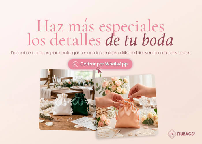 Otros clientes buscan costales para bodas — contáctanos en WhatsApp