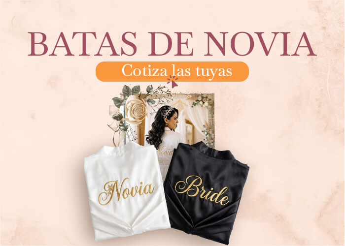 Batas de novia personalizadas — conoce nuestra colección