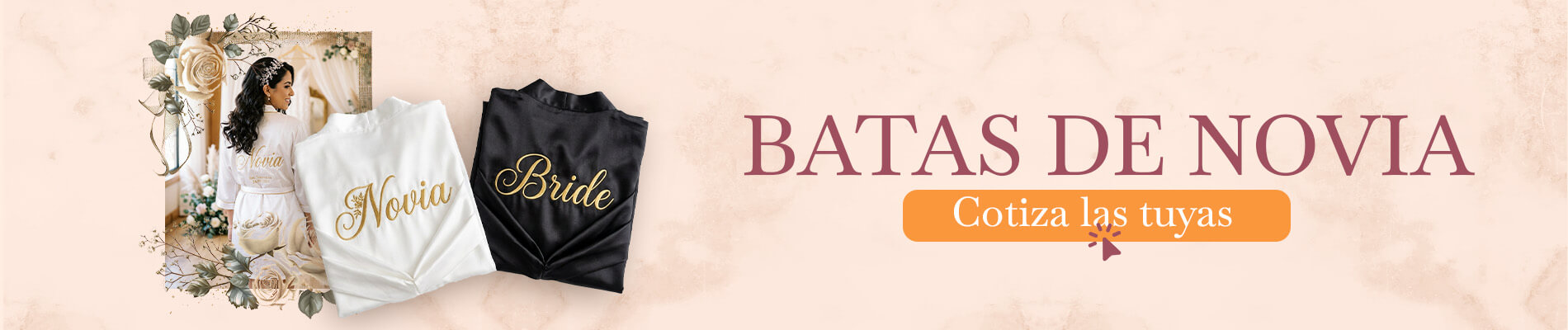 Batas de novia personalizadas — conoce nuestra colección